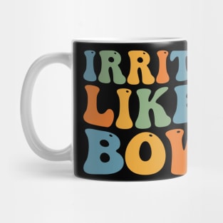 Groovy Irritable Bowel IBS Awareness My Tummy Hurts Mug